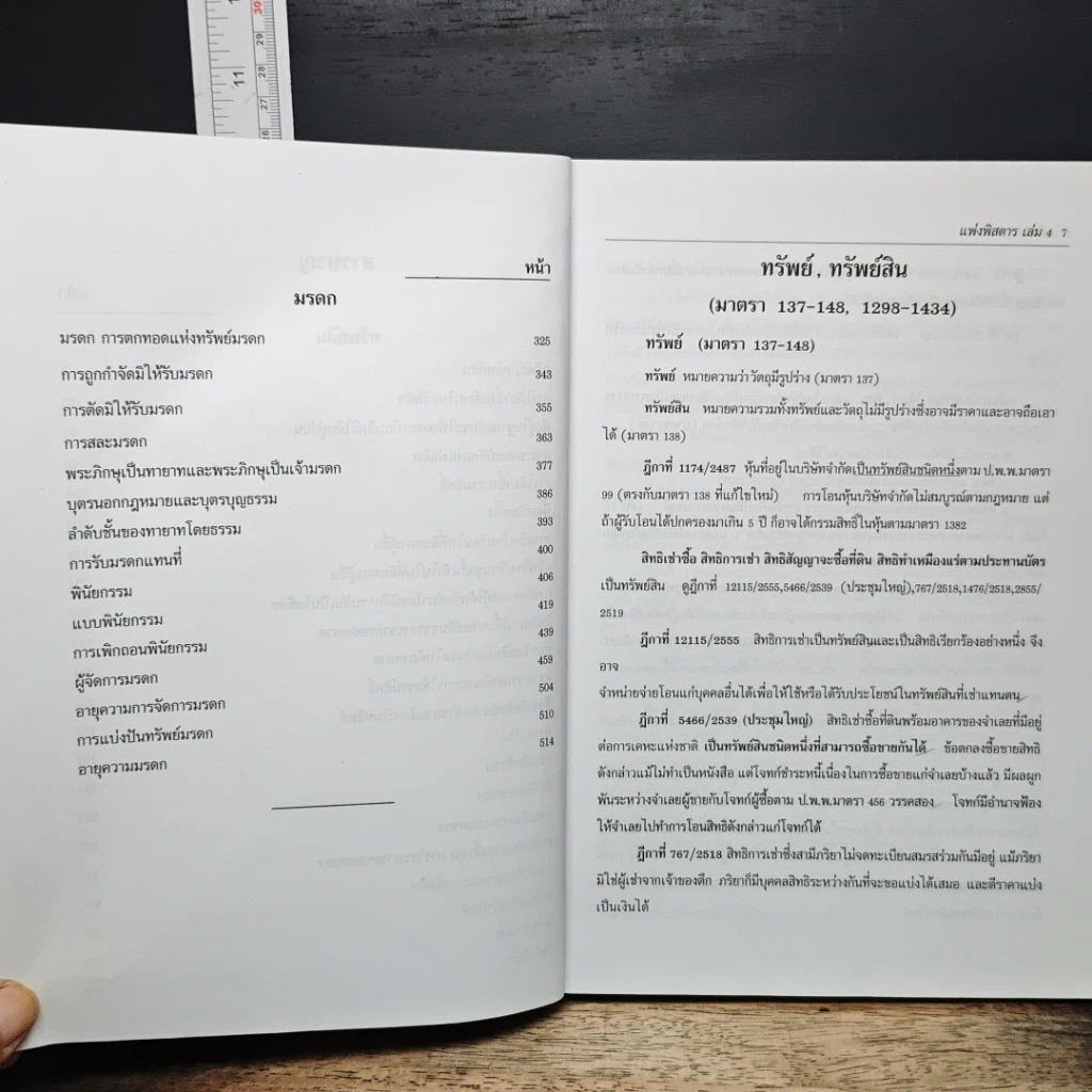หนังสือ กฎหมายแพ่งพิสดาร เล่ม 4 (ฉบับปรับปรุงใหม่ ปี 2558) ทรัพย์ มรดก รูปที่ 8