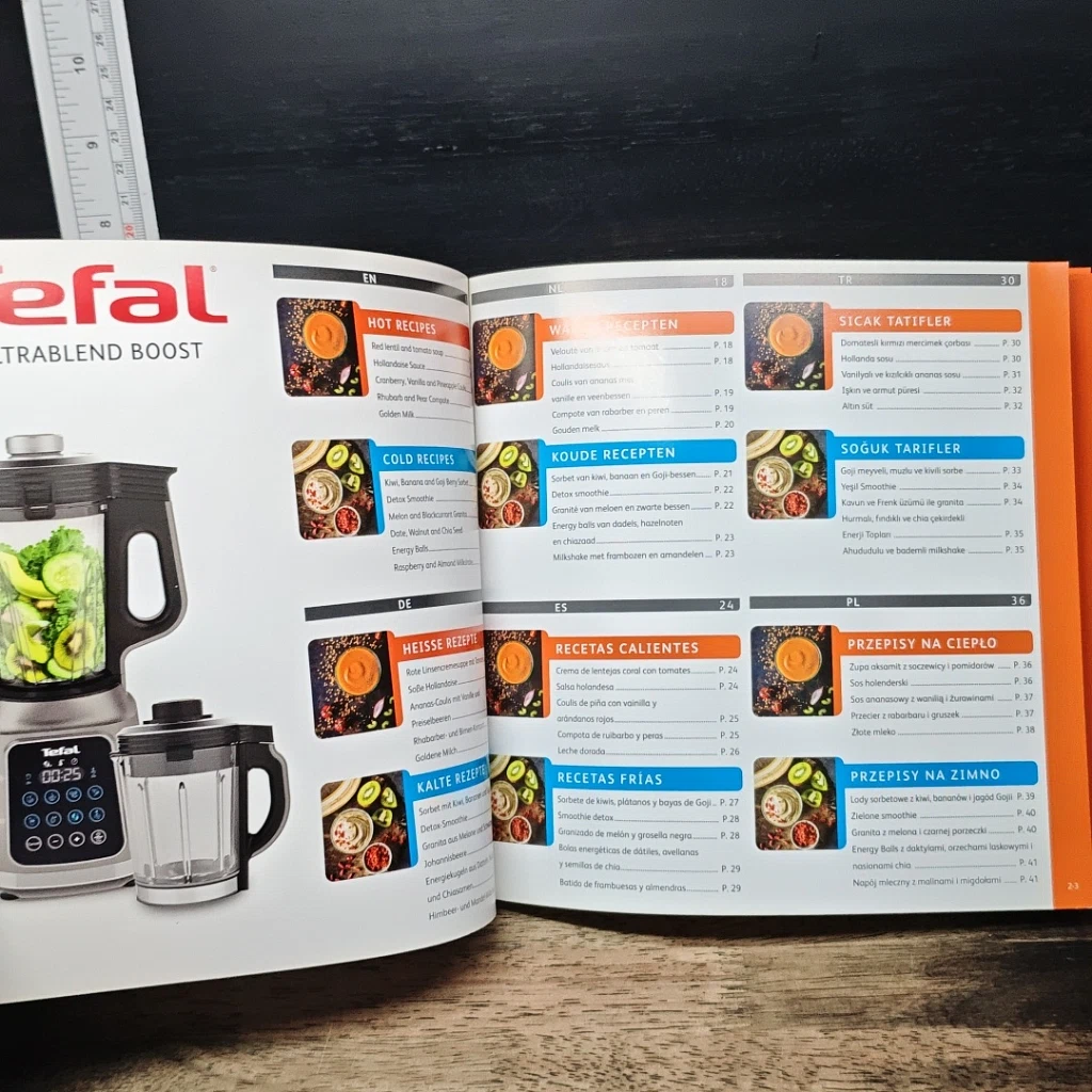 หนังสือ Tefal Recipe Book Ultrablend Boost รูปที่ 6
