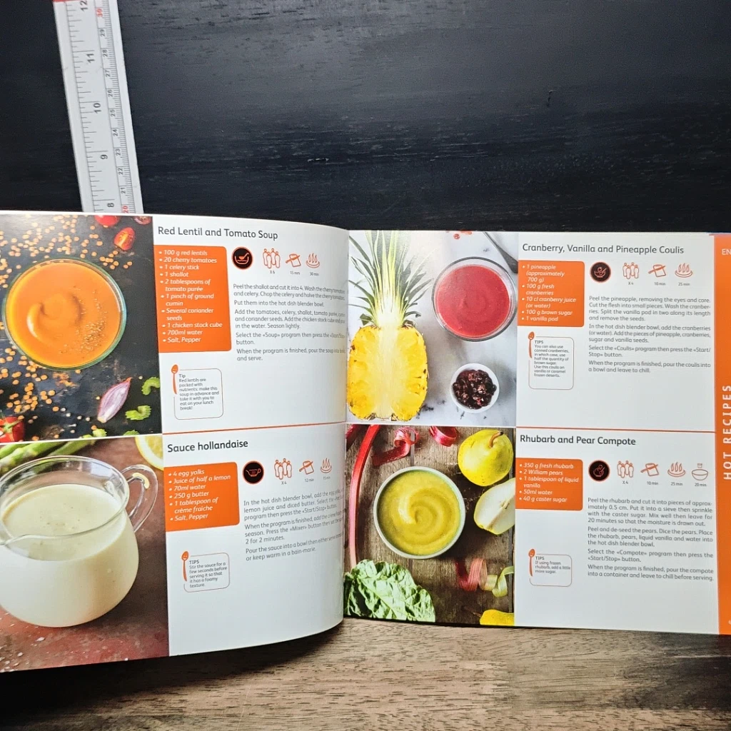 หนังสือ Tefal Recipe Book Ultrablend Boost รูปที่ 8