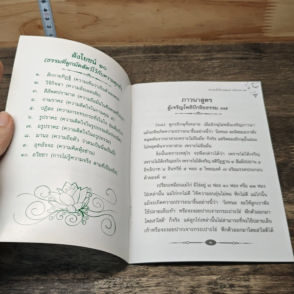 หนังสือ รวบรวม ธรรมะที่เกื้อหนุนแก่ อริยมรรค-ผล รูปที่ 6