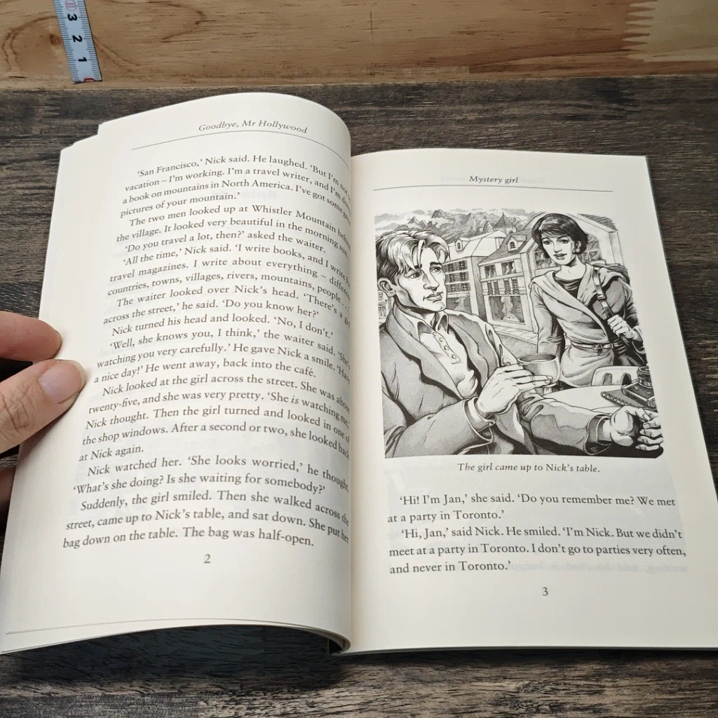 หนังสือ Goodbye, Mr. Hollywood by John Escott Oxford Bookworms Library Stage 1 รูปที่ 7