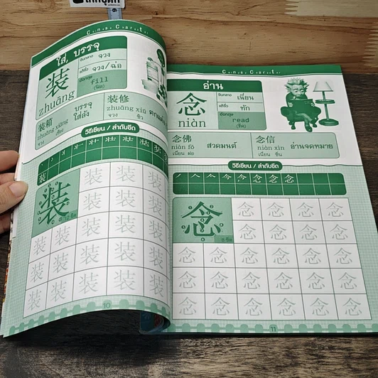 หนังสือ คัดจีน Chinese Character เล่ม 3 รูปที่ 8