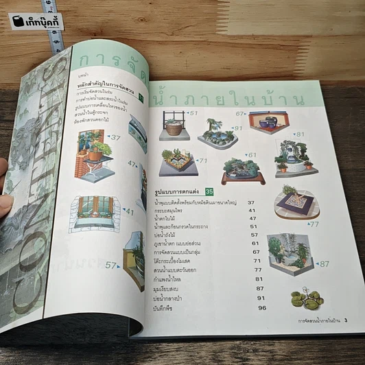 หนังสือ แนวคิดและรูปแบบ การจัดสวนน้ำภายในบ้าน ด้วยตนเอง รูปที่ 6
