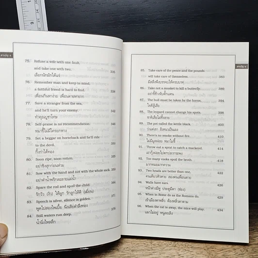 หนังสือ สุภาษิตอังกฤษ คำสอนใจของไทยที่มีความหมายคล้ายคลึงกัน รูปที่ 10
