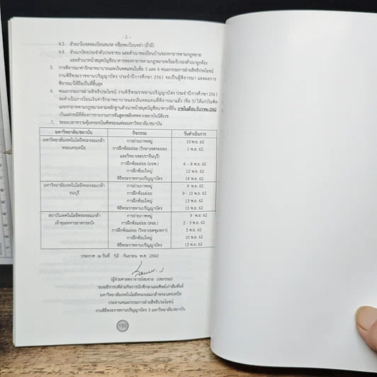 หนังสือ คู่มือผู้เข้ารับพระราชทานปริญญาบัตร ประจำปีการศึกษา 2561 รูปที่ 8