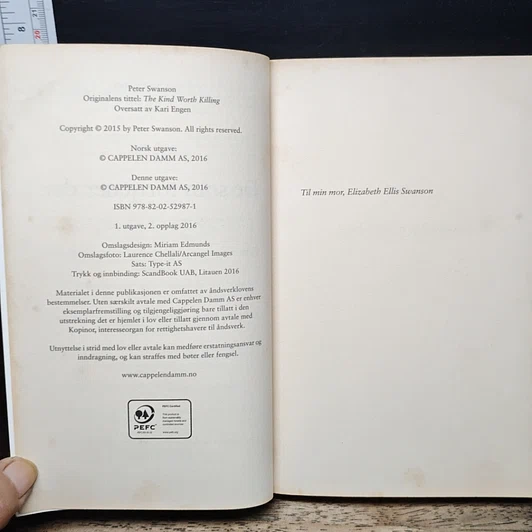 หนังสือ De som fortjener det รูปที่ 6