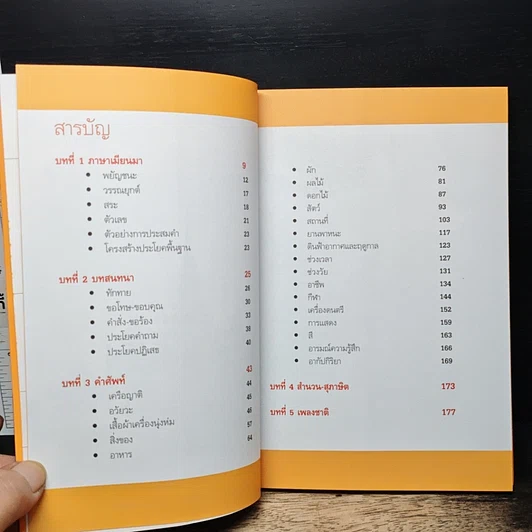 หนังสือ สนุกกับภาษาเมียนมา ภาษาที่ไม่ออกเสียงตัวสะกด รูปที่ 7