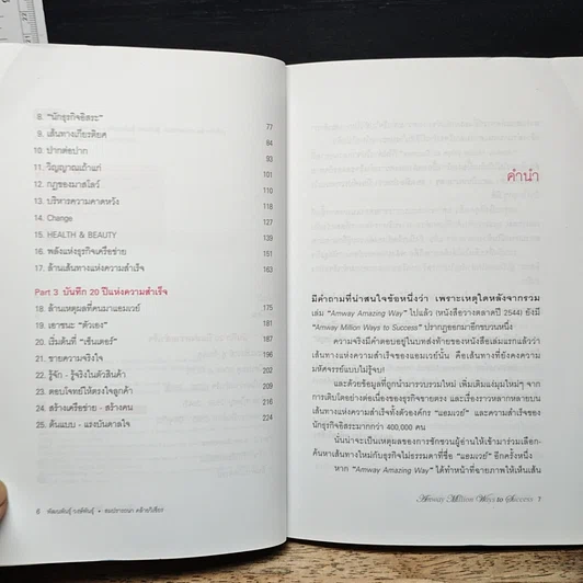 หนังสือ Amway Million Ways To Success ล้านเส้นทางสู่ความสำเร็จ รูปที่ 7