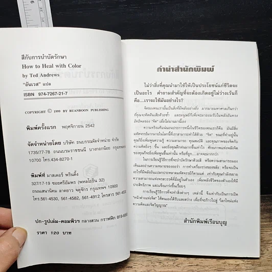 หนังสือ สีกับการบำบัดรักษา How To Heal With Color รูปที่ 6