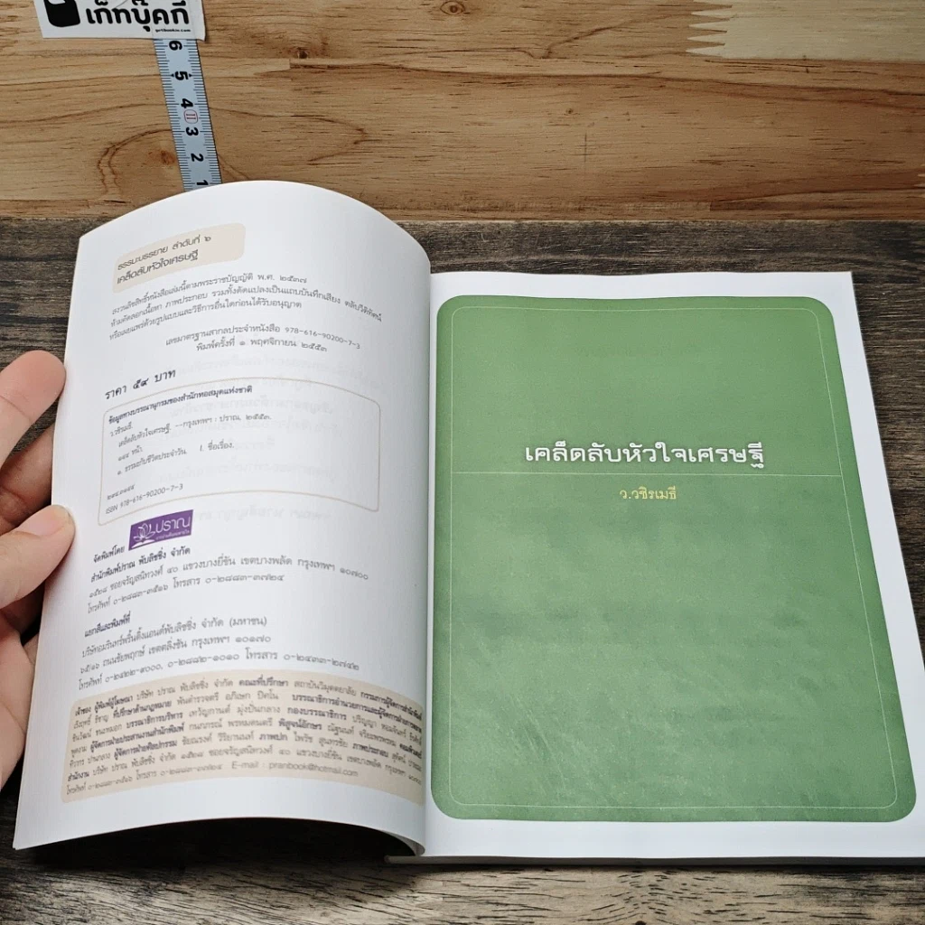 หนังสือ เคล็ดลับหัวใจเศรษฐี รูปที่ 6