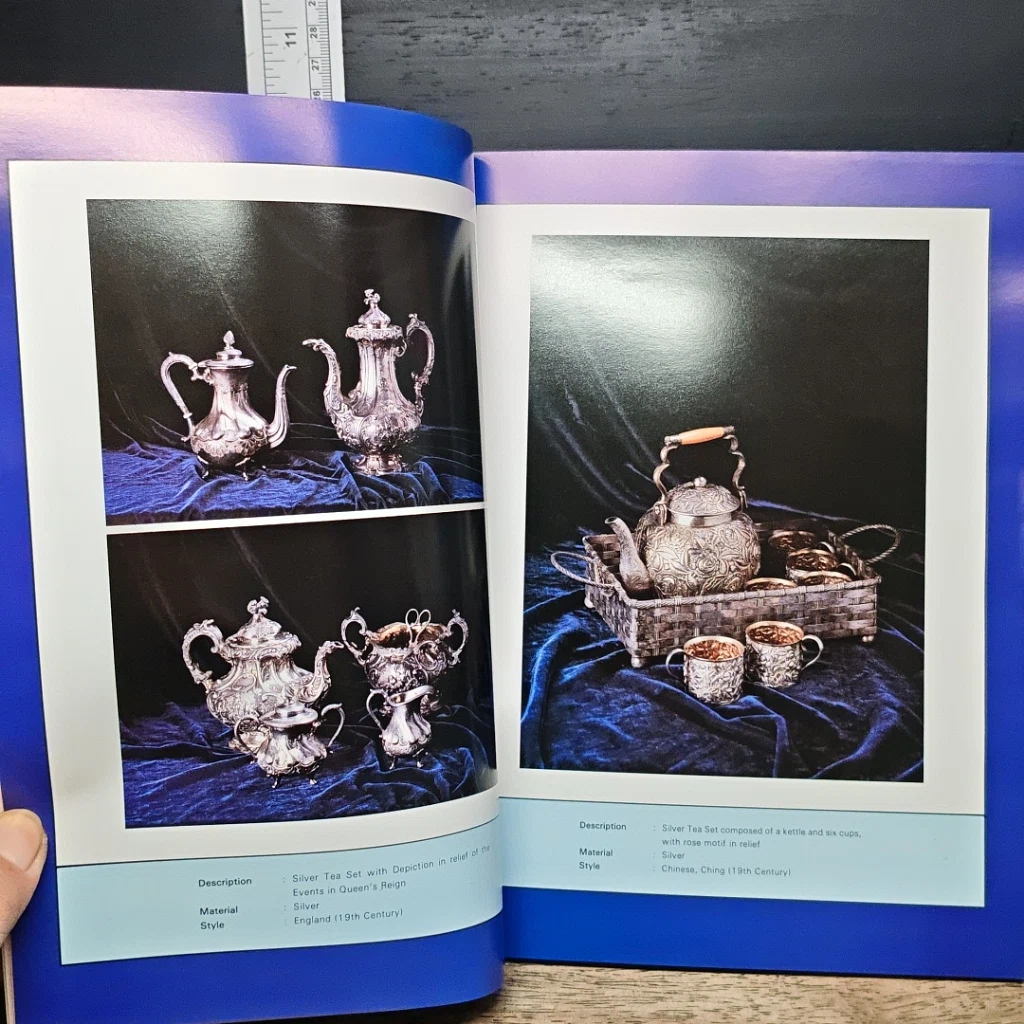 หนังสือ งานนิทรรศการและการประมูลศิลปโบราณวัตถุเพื่อนำรายได้สมทบทุน สร้างอาคารหอสมุดแห่งชาติเฉลิมพระเกียรติ ร.9 รูปที่ 9