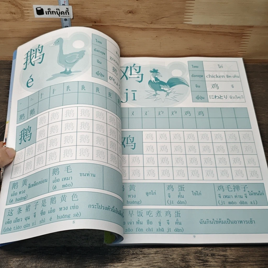 หนังสือ คัดจีน Chinese Character เล่ม 2 รูปที่ 8