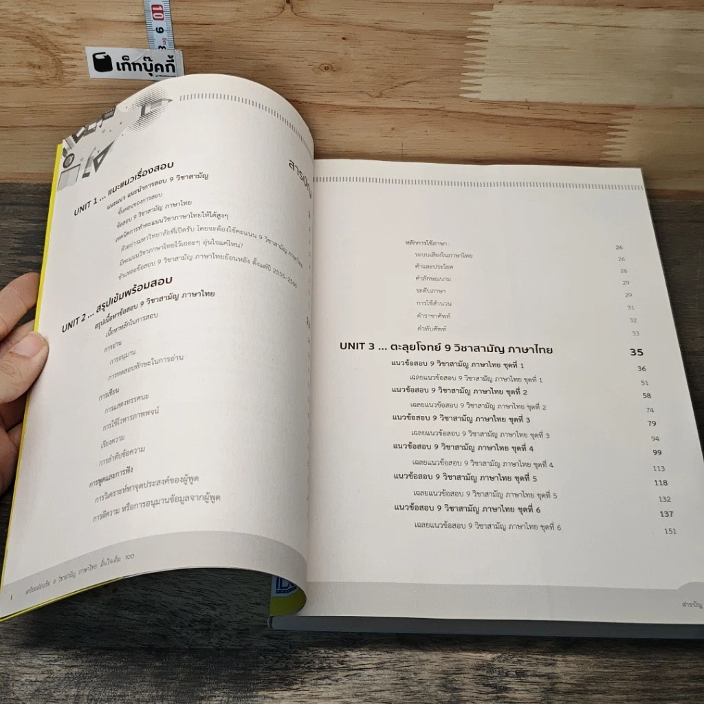 หนังสือ เตรียมสอบเข้ม 9 วิชาสามัญ ภาษาไทย มั่นใจเต็ม 100 รูปที่ 7