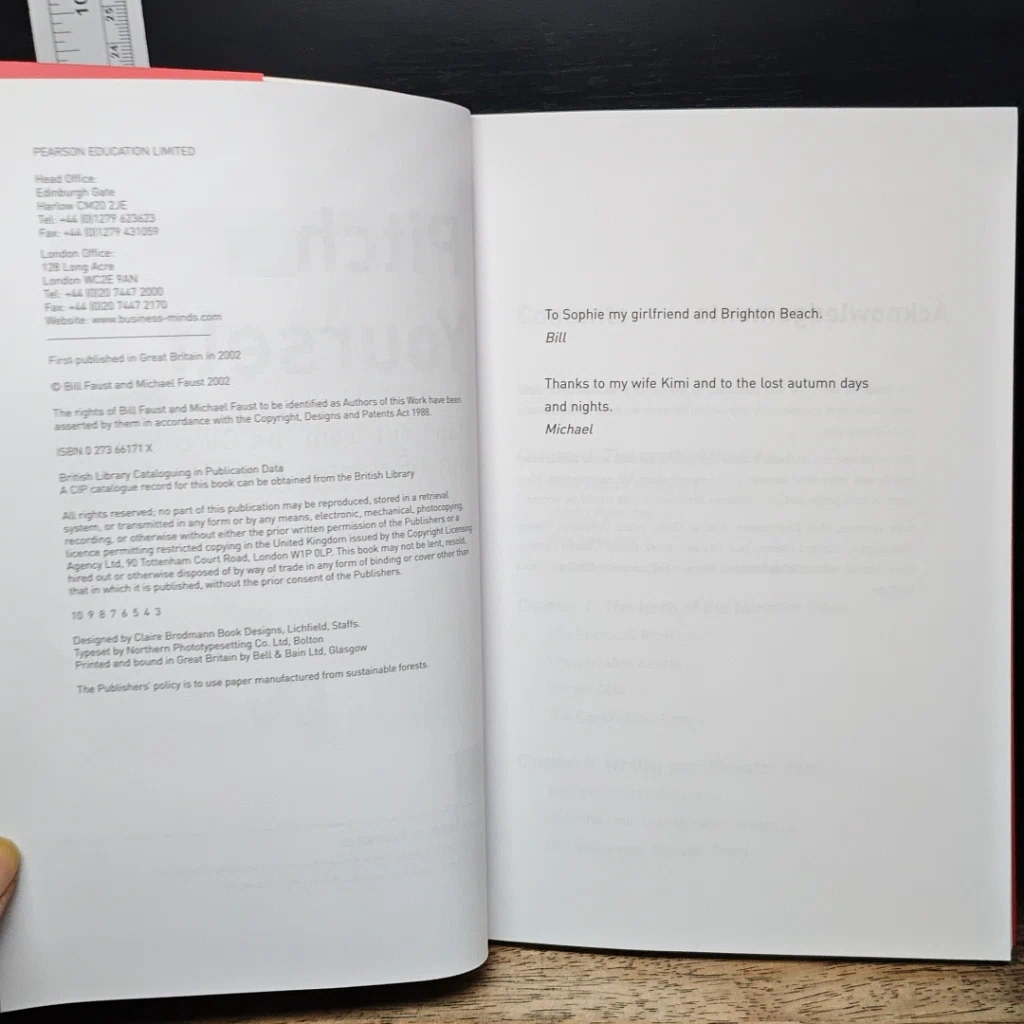หนังสือ Pitch Yourself รูปที่ 6