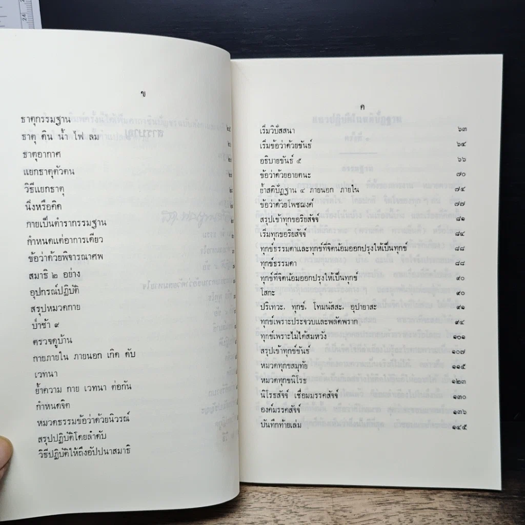 หนังสือ แนวปฏิบัติในสติปัฏฐาน รูปที่ 8