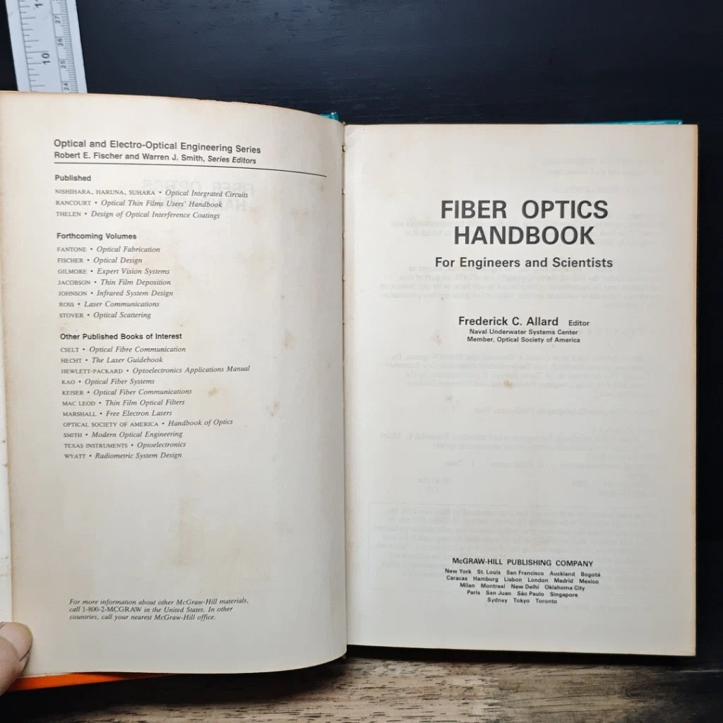 หนังสือ Fiber Optics Handbook: For Engineers and Scientists รูปที่ 6
