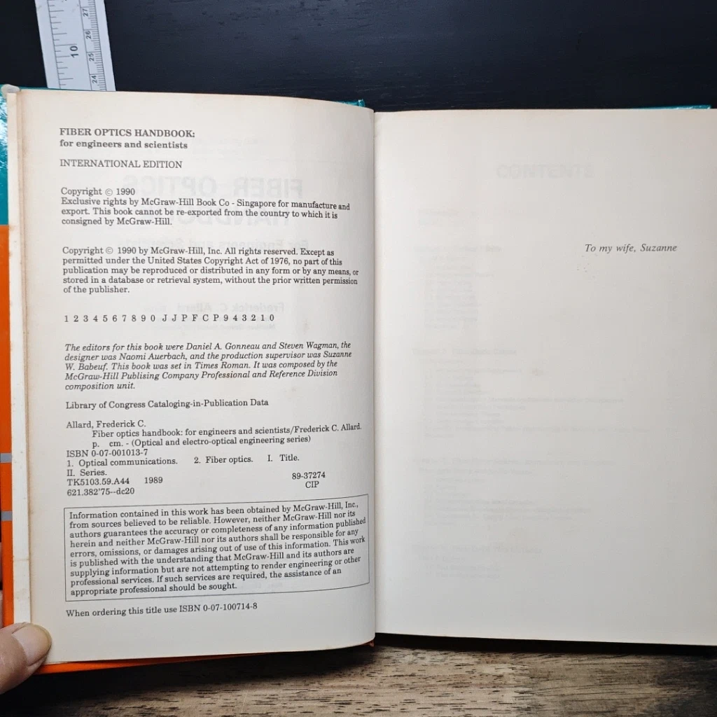 หนังสือ Fiber Optics Handbook: For Engineers and Scientists รูปที่ 7