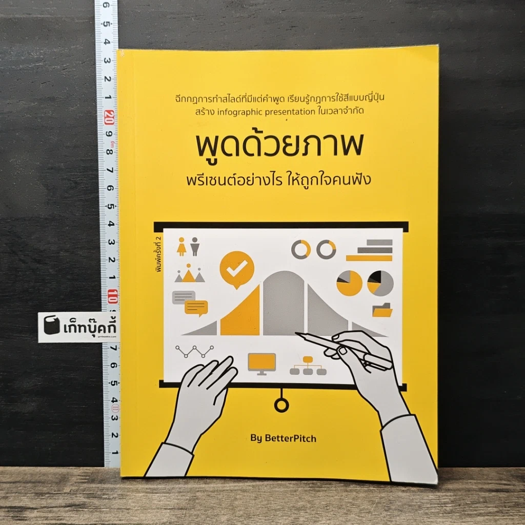 หนังสือ พูดด้วยภาพ พรีเซนต์อย่างไร ให้ถูกใจคนฟัง รูปที่ 1