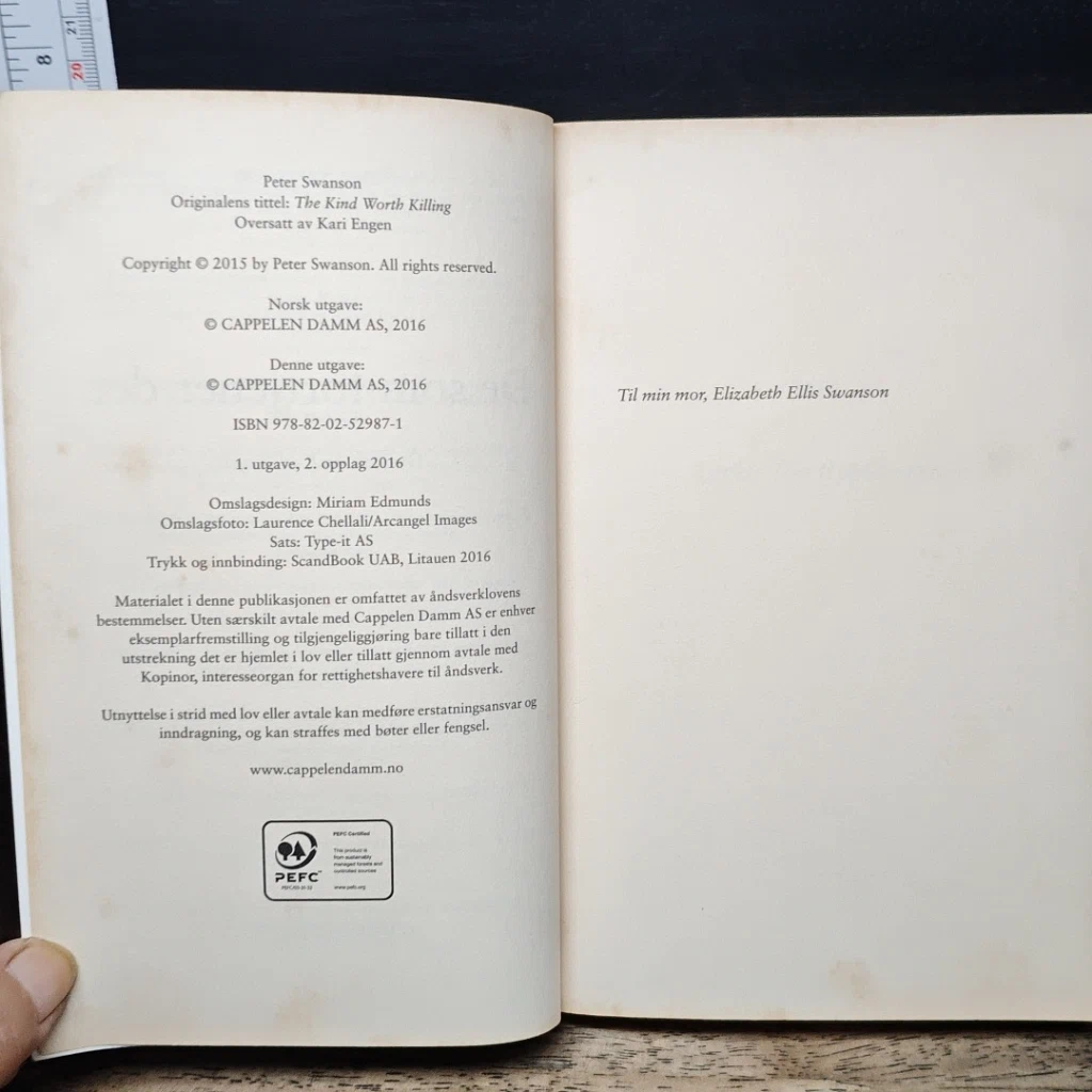 หนังสือ De som fortjener det รูปที่ 6