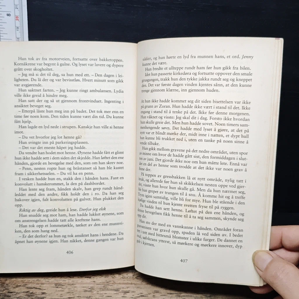 หนังสือ Sikre tegn på din død รูปที่ 8