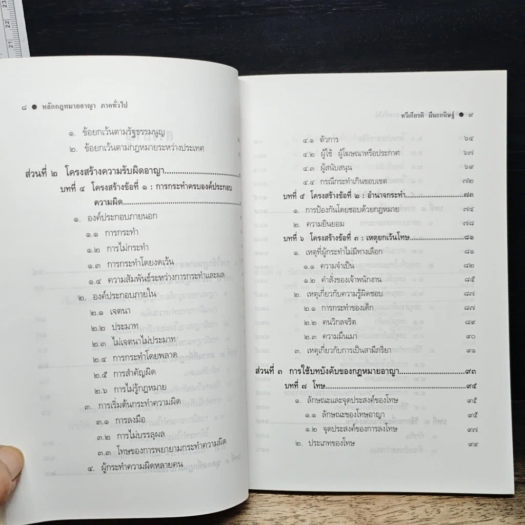 หนังสือ หลักกฎหมายอาญา ภาคทั่วไป รูปที่ 8