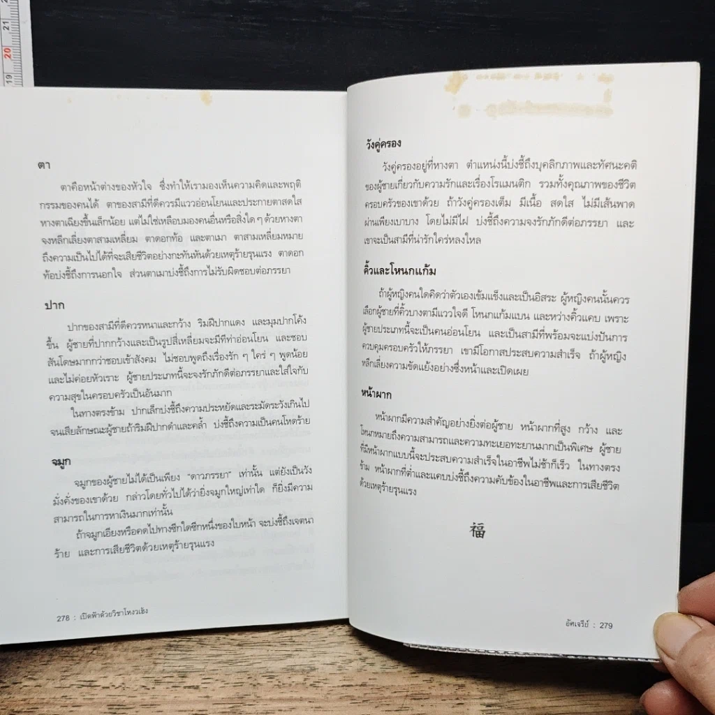 หนังสือ เปิดฟ้าด้วยวิชาโหงวเฮ้ง : ถอดรหัสของชะตาชีวิตจากใบหน้า รูปที่ 9