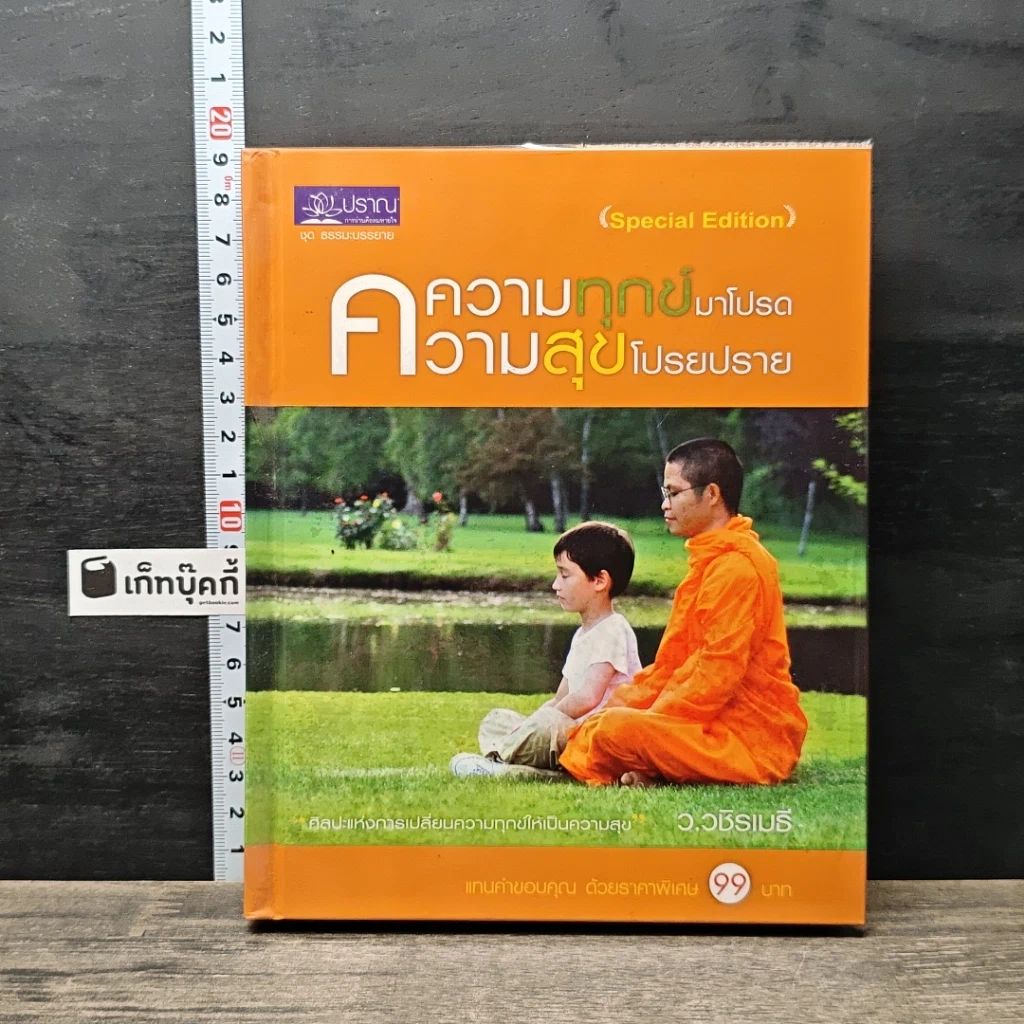 หนังสือ ความทุกข์มาโปรด ความสุขโปรยปราย รูปที่ 1