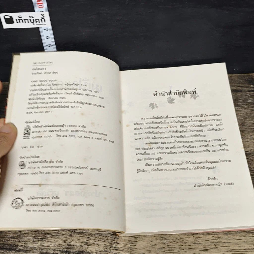 หนังสือ เมเปิลแดง รูปที่ 6