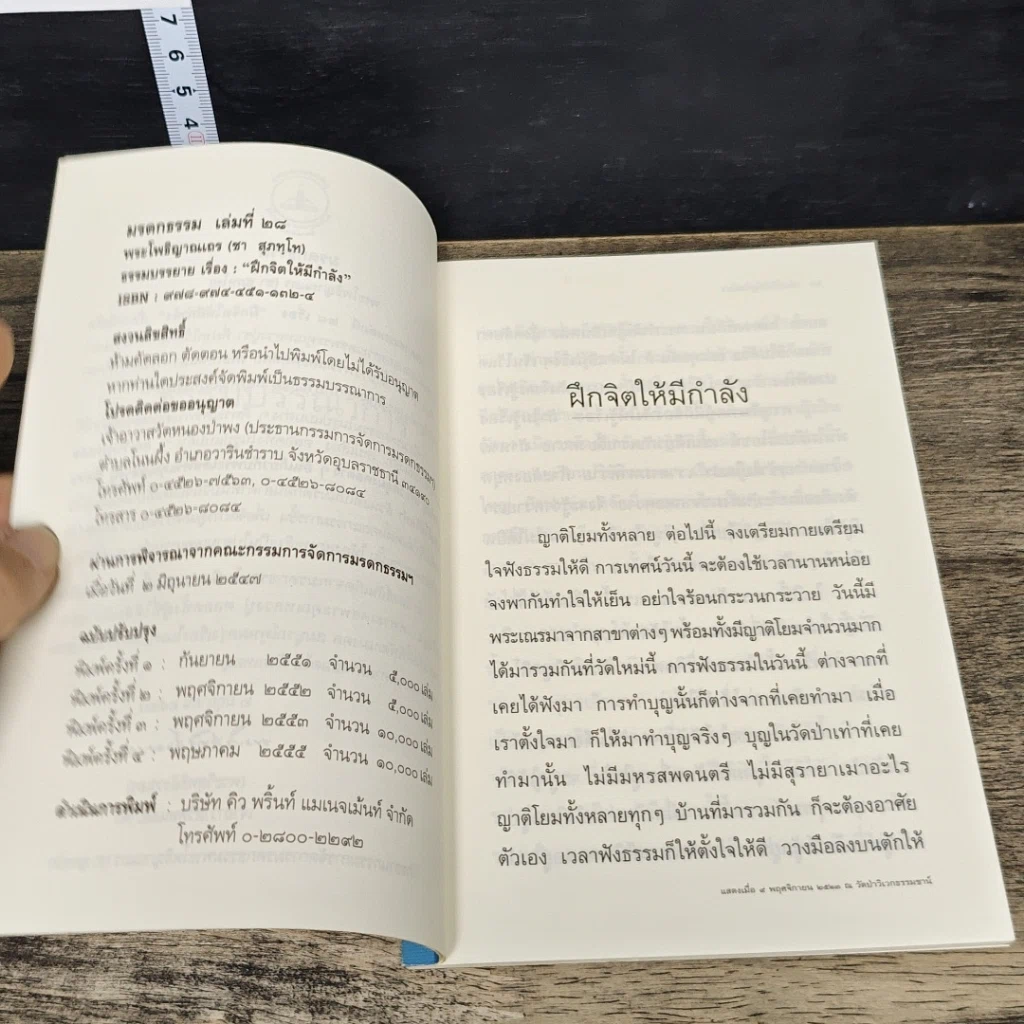 หนังสือ ฝึกจิตให้มีกำลัง รูปที่ 6