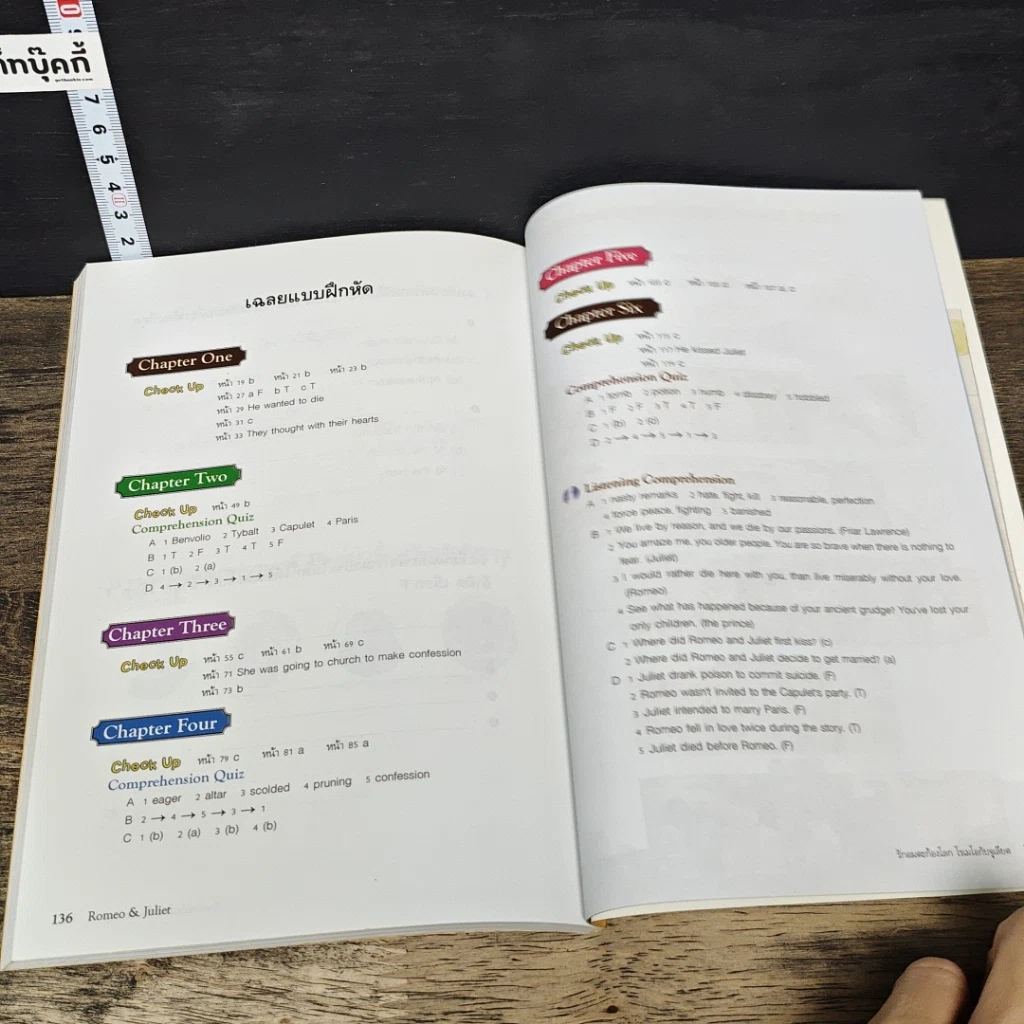 หนังสือ Romeo and Juliet รักอมตะก้องโลก โรเมโอกับจูเลียต รูปที่ 8