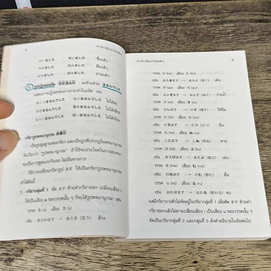 หนังสือ คำกริยาญี่ปุ่นง่ายนิดเดียว รูปที่ 8