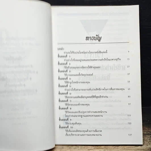 หนังสือ 10 ขั้นตอน เพื่อเป็นนักบริหารที่ดีกว่า รูปที่ 7