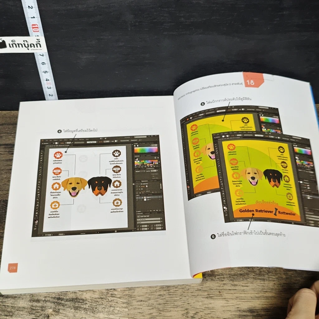 หนังสือ Infographic Design ฉบับ Quick Start + Easy Workshop + Make Money รูปที่ 9
