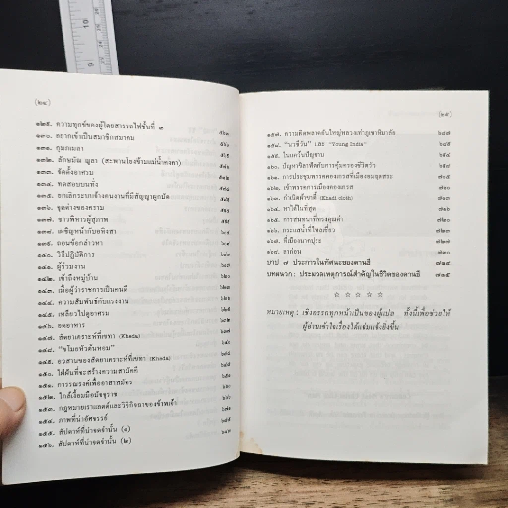 หนังสือ ข้าพเจ้าทดลองความจริง อัตชีวประวัติของมหาตมา คานธี รูปที่ 10
