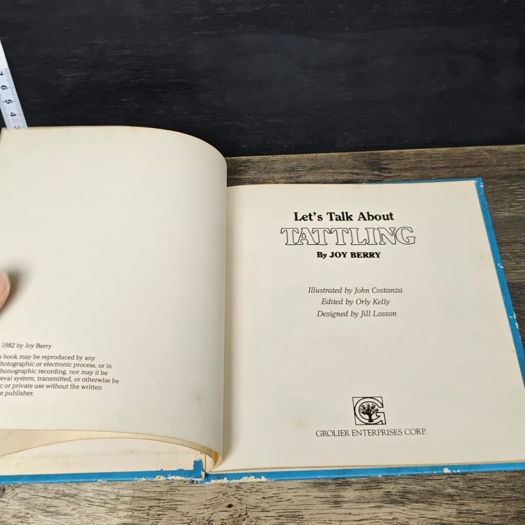 หนังสือ Let's Talk About Tattling รูปที่ 6