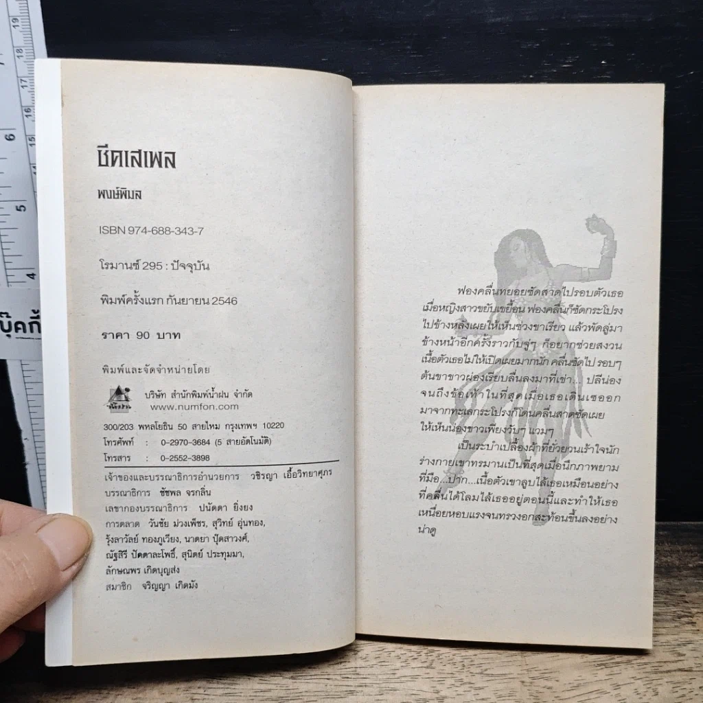 หนังสือ นิยายโรมานซ์ ชีคเสเพล รูปที่ 6