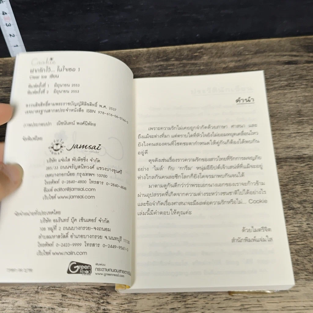 หนังสือ ฝากรักไว้...ในใจเธอ เล่ม 1-2 รูปที่ 6