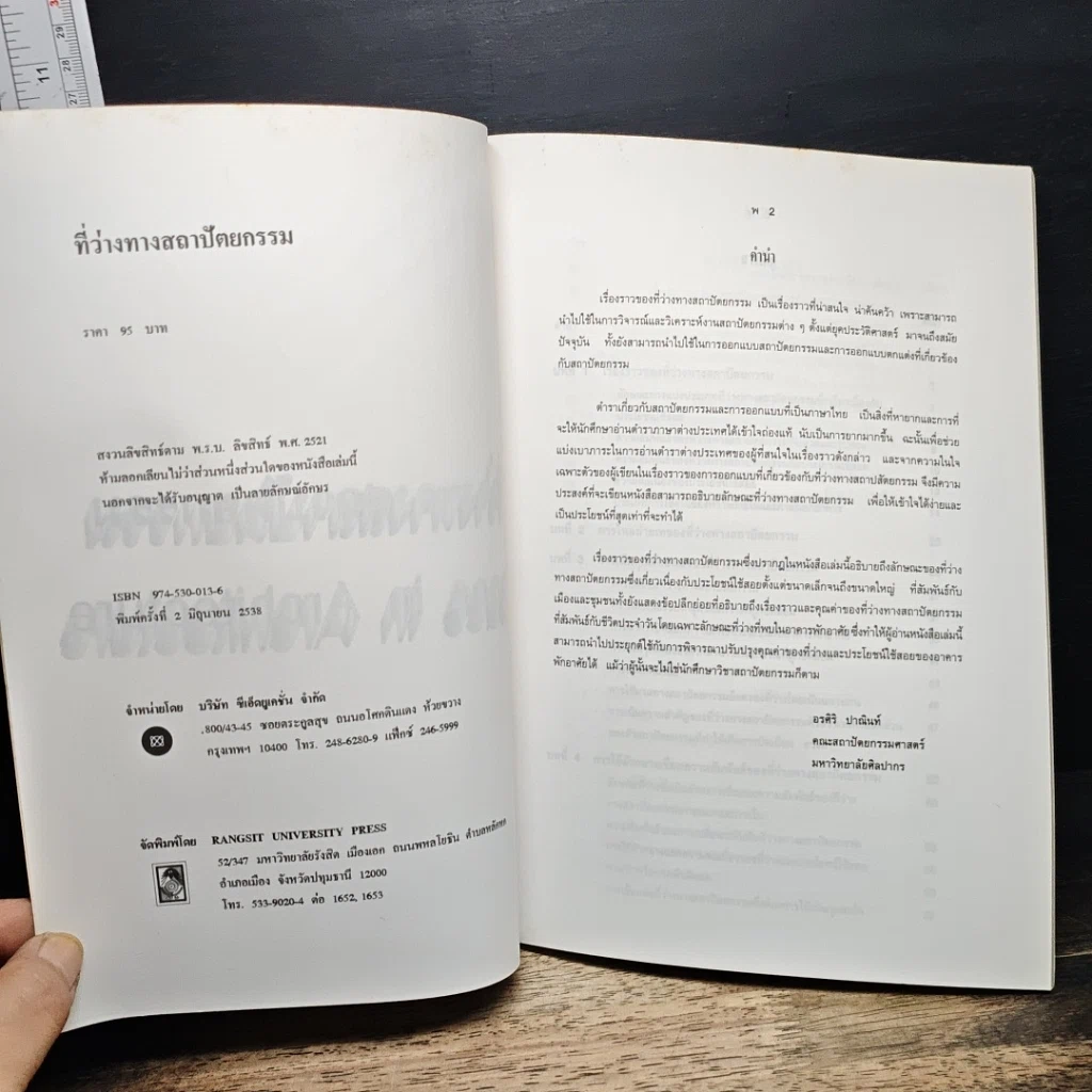 หนังสือ ที่ว่างทางสภาปัตยกรรม รูปที่ 6