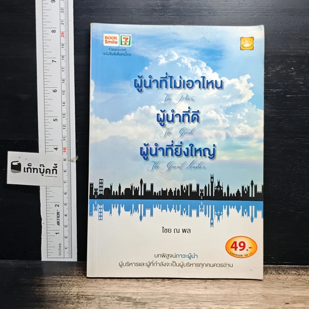 หนังสือ ผู้นำที่ไม่เอาไหน ผู้นำที่ดี ผู้นำที่ยิ่งใหญ่ รูปที่ 1