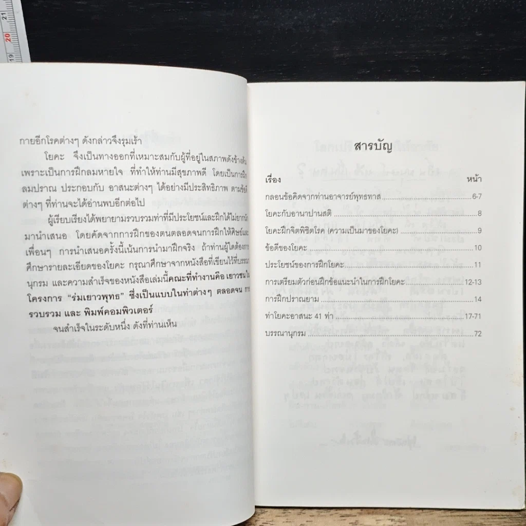หนังสือ โยคะฝึกจิตพิชิตโรค รูปที่ 7