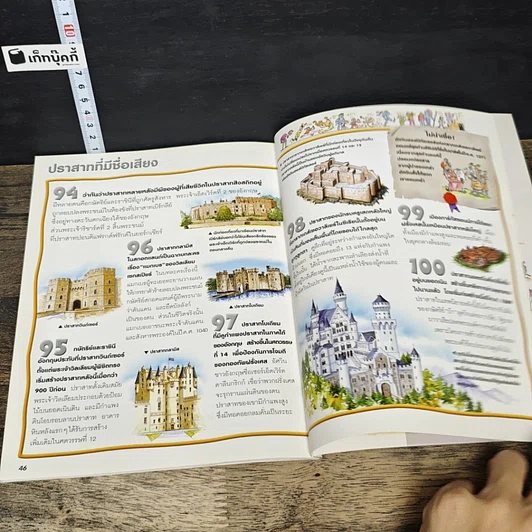 หนังสือ 100 เรื่องน่ารู้เกี่ยวกับอัศวินและปราสาท รูปที่ 8