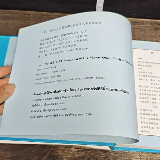 หนังสือ มูลนิธิส่งเสริมศิลปาชีพ ในสมเด็จพระนางเจ้าสิริกิติ์ พระบรมราชินีนาถ รูปที่ 6