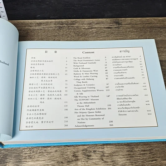 หนังสือ มูลนิธิส่งเสริมศิลปาชีพ ในสมเด็จพระนางเจ้าสิริกิติ์ พระบรมราชินีนาถ รูปที่ 7