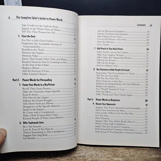หนังสือ The Complete Idiot's Guide to Power Words รูปที่ 9