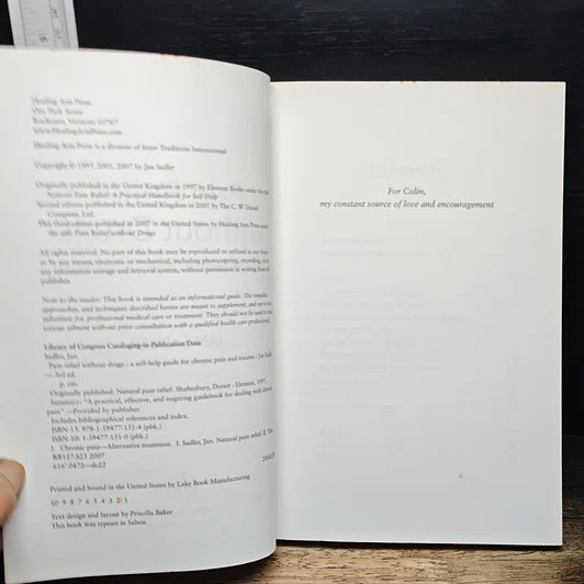หนังสือ Pain Relief without Drugs รูปที่ 6