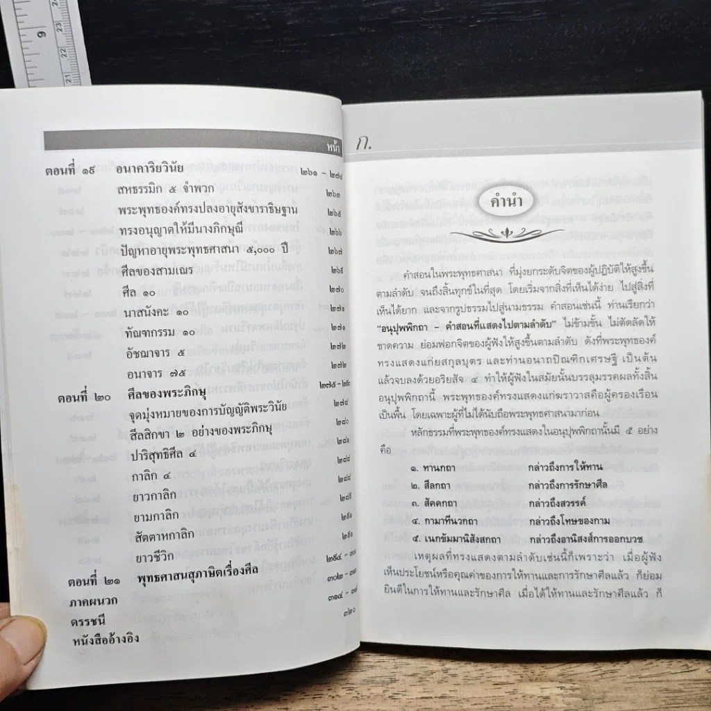 หนังสือ อนุปุพพิกถาทีปนี ภาค 2 การพรรณนาศีล รูปที่ 9