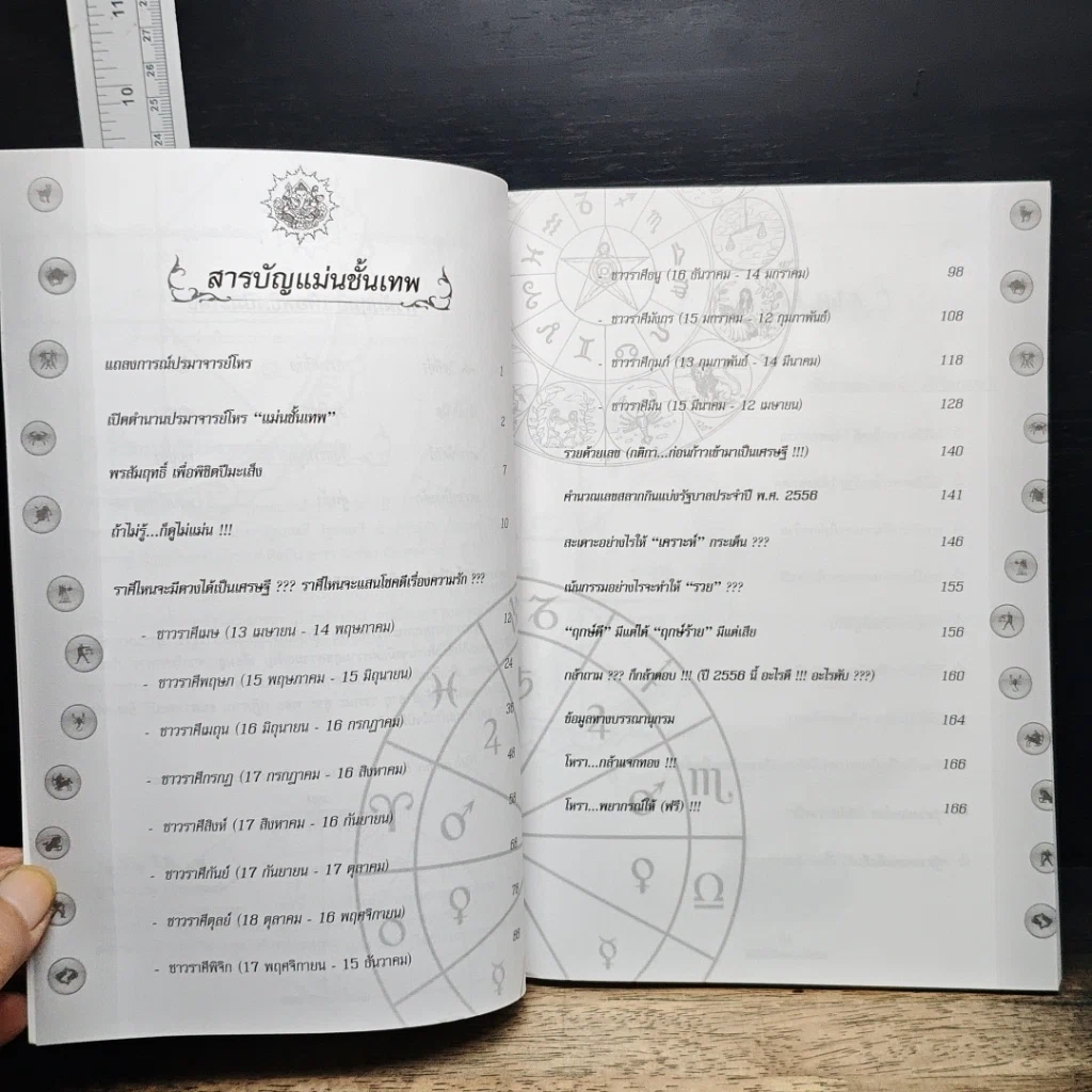 หนังสือ แม่นขั้นเทพ โชคลาภ และ ลิขิตชีวิต ปี 2556 รูปที่ 7