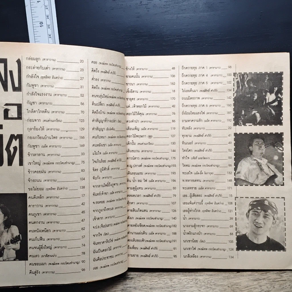 หนังสือ เพลงเพื่อชีวิต ROCK รูปที่ 7