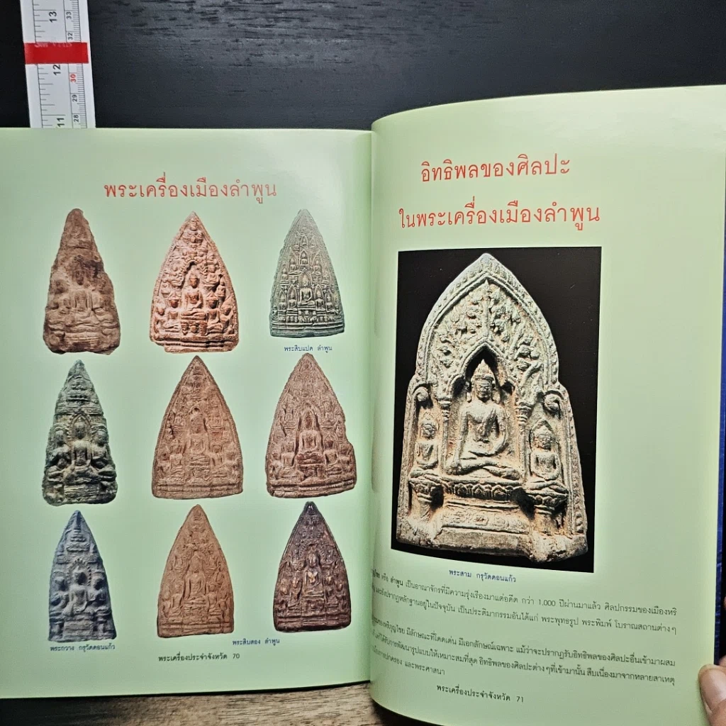หนังสือ พระเครื่องยอดนิยมประจำจังหวัดลำพูน รูปที่ 8