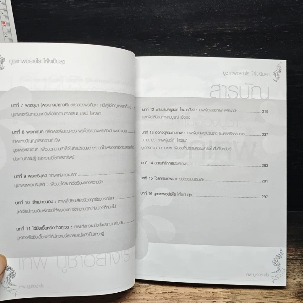 หนังสือ เทพ บูชาอย่างไร ให้ใจเป็นสุข รูปที่ 8